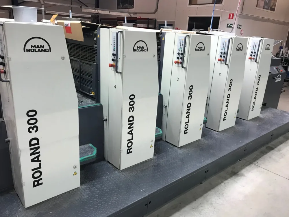 Roland R 305-P – 5 Colour Offset Press