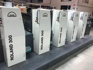 Roland R 305-P – 5 Colour Offset Press