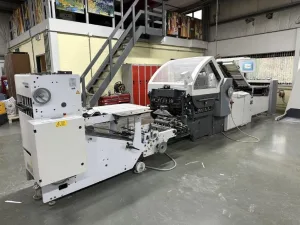 Heidelberg Stahlfolder KH82/4KZRL piegatrice tutte tasche