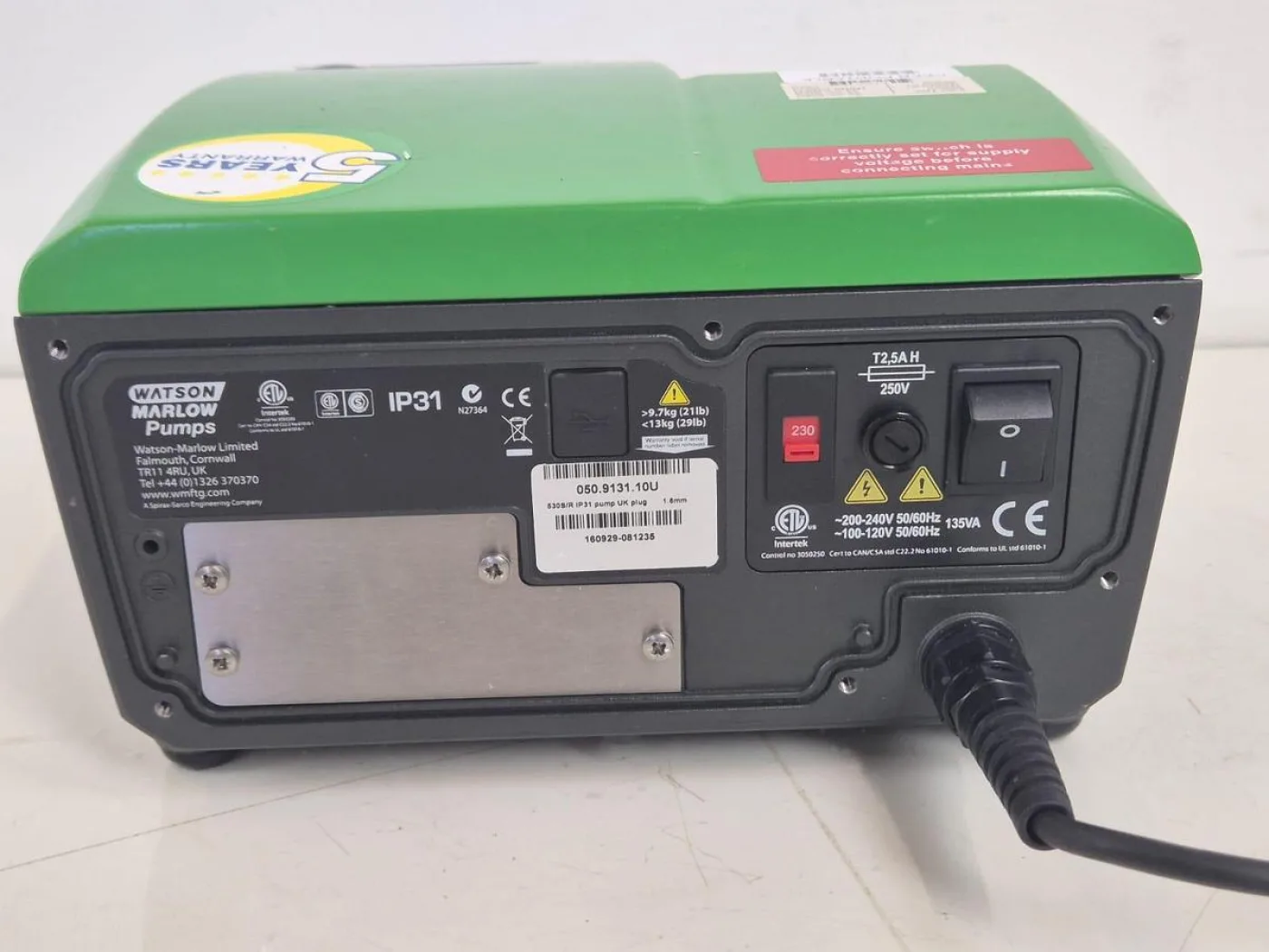Watson Marlow 530S Peristaltic Pump - 8