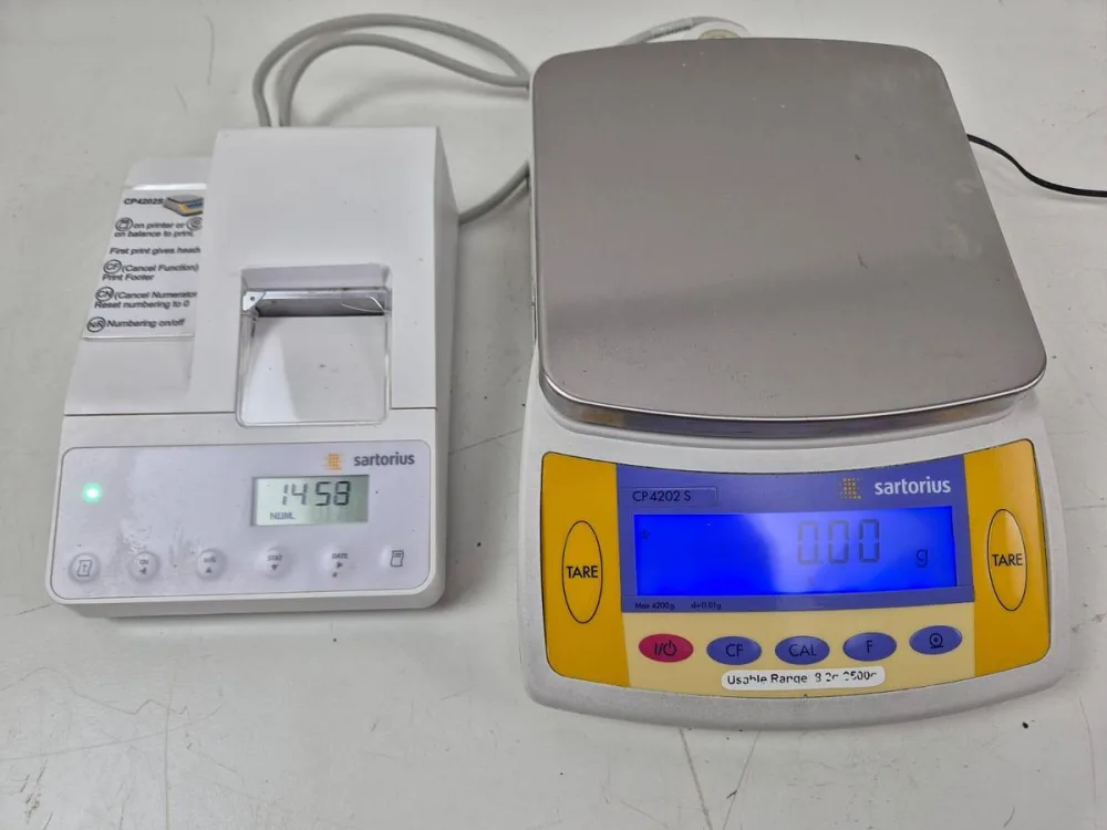 Sartorius Tare CP4202S Balance + YDP20-OCE Printer