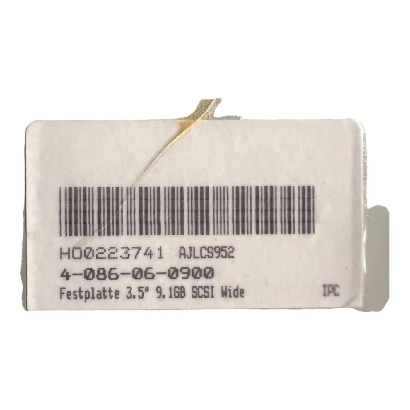 HOMAG Festplatte 3.5 Zoll 9.1GB SCSI Wide Homag Art.Nr. 4086060900 - 2