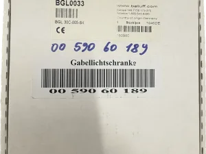 BALLUFF Gabellichtschranken im Metallgehäuse BGL 30C-005-S4
