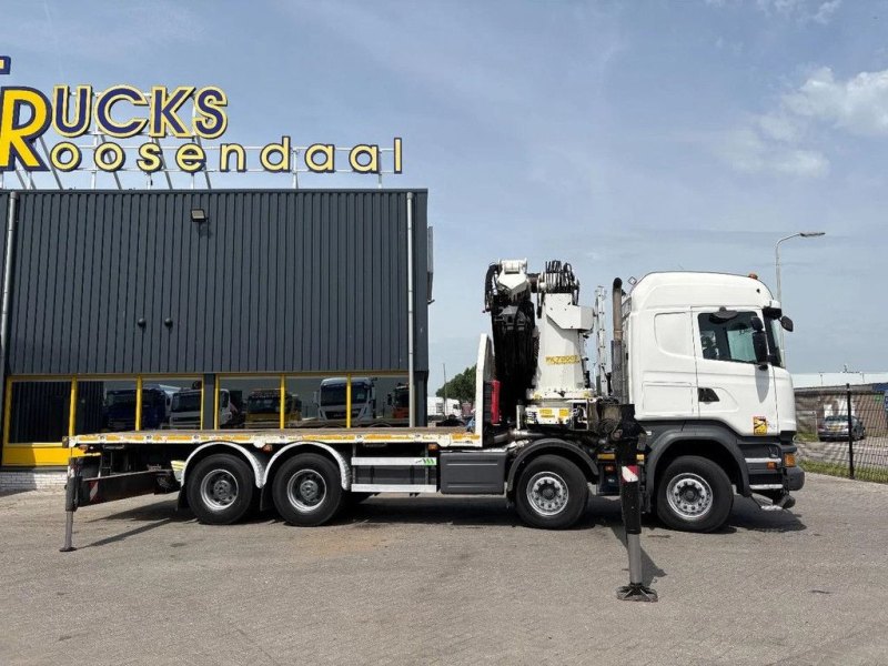 Scania R 520 V8 + PALFINGER 72002 6X + JIB 4X + WINCH + 8X4 + EURO 6 + REMOTE