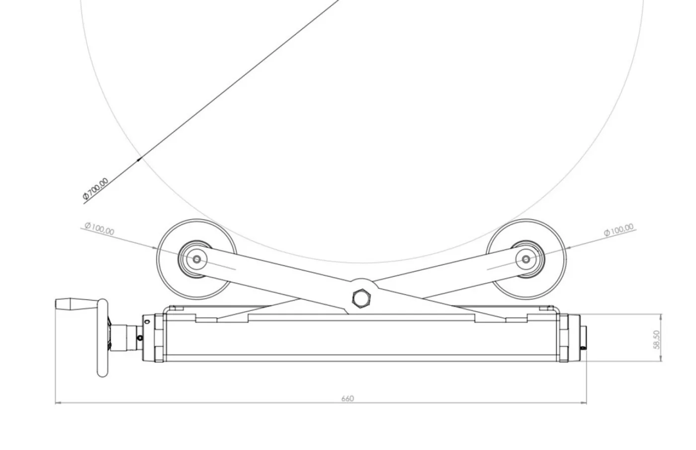 Rohrdrehvorrichtung Mini Type - 3