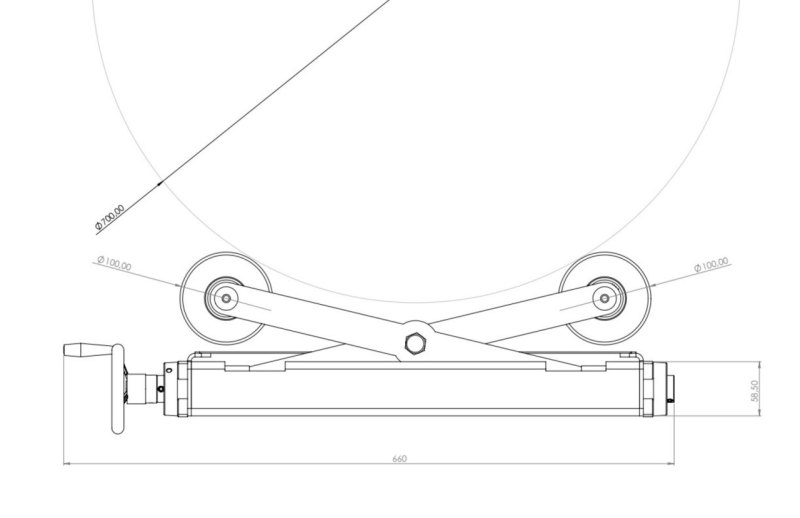Rohrdrehvorrichtung Mini Type