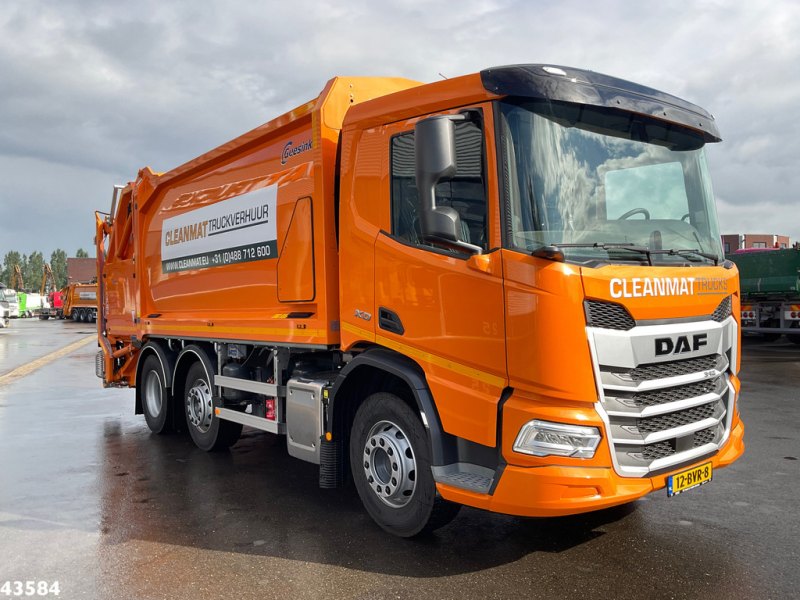DAF FAG XD 340 Geesink 20m³ GEC Welvaarts weegsysteem