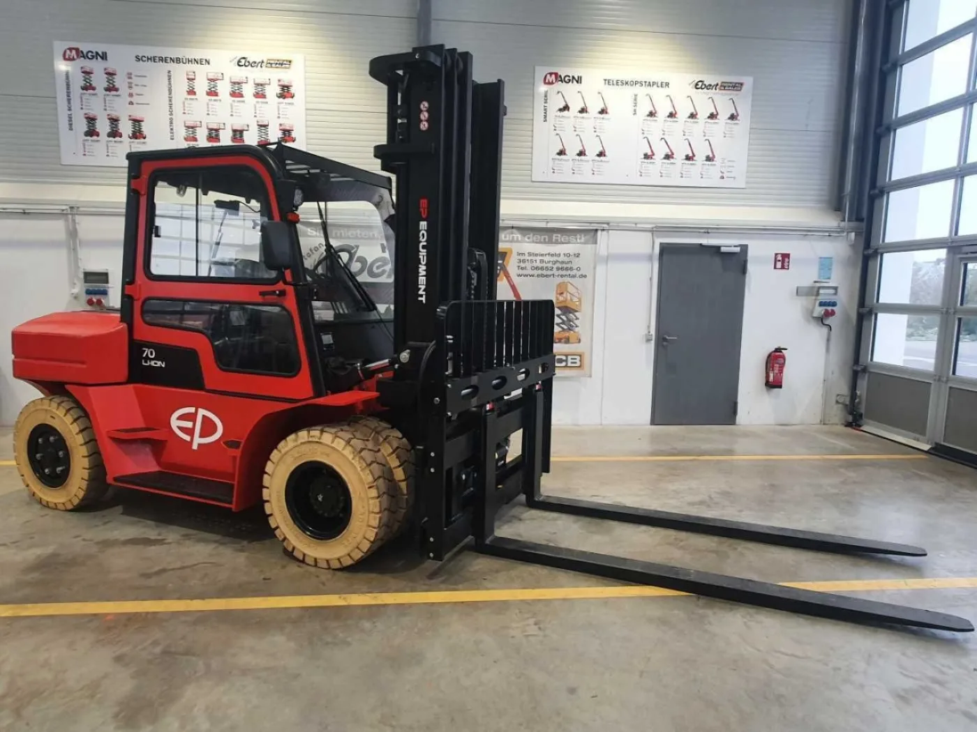 EP Equipment EFL 702 / 7T / Triplex: 5,40m / ZVG - 4