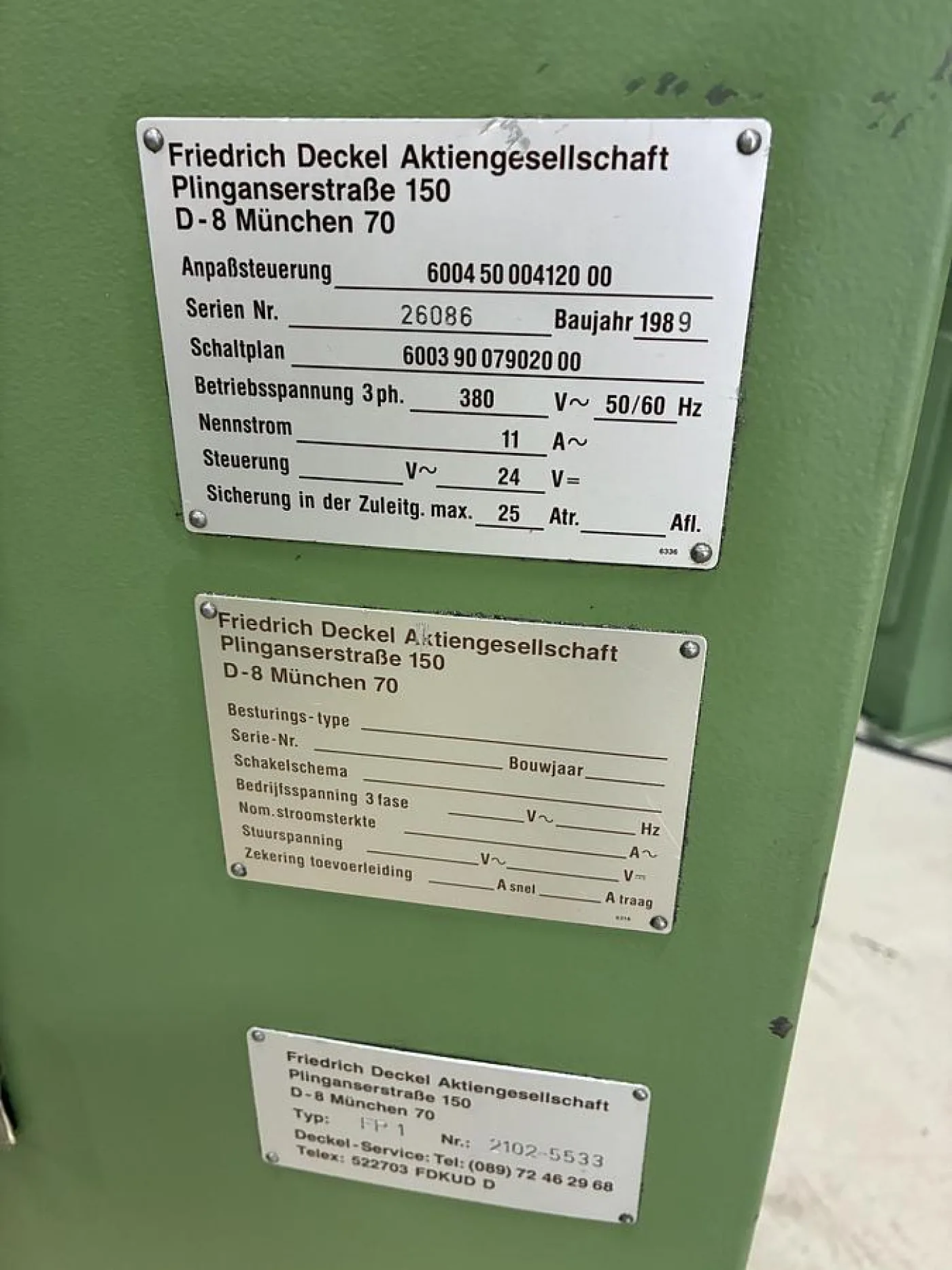 Deckel FP-1 - 5