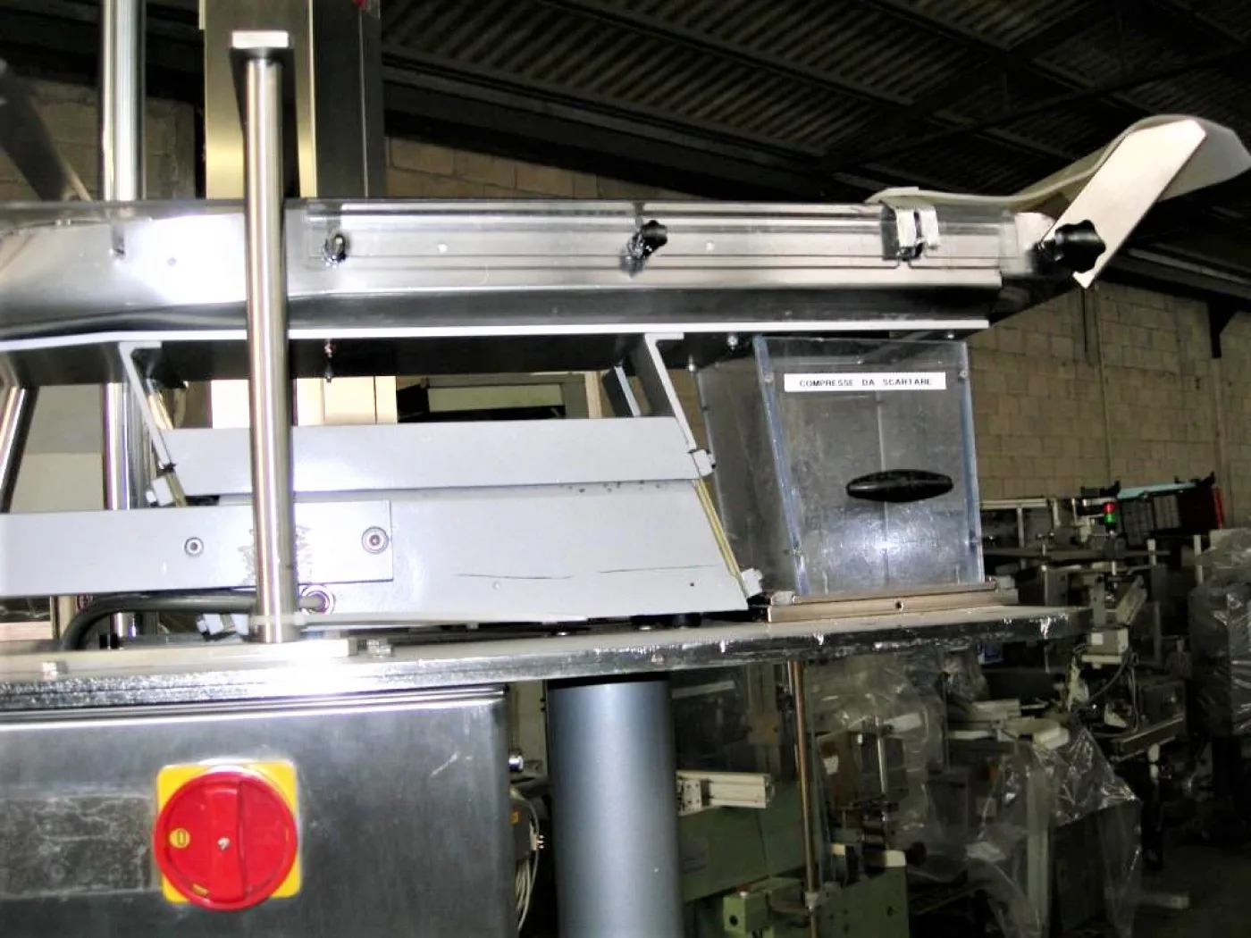 ALIMENTATORE / ELEVATORE COMPRESSE IN ACCIAIO INOX – C-MATIC - 3