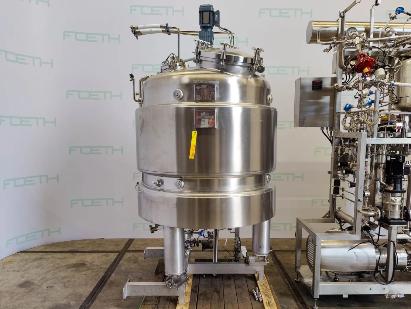 Pierre Guerin Bioreactor 750L - Bioreactor - 6