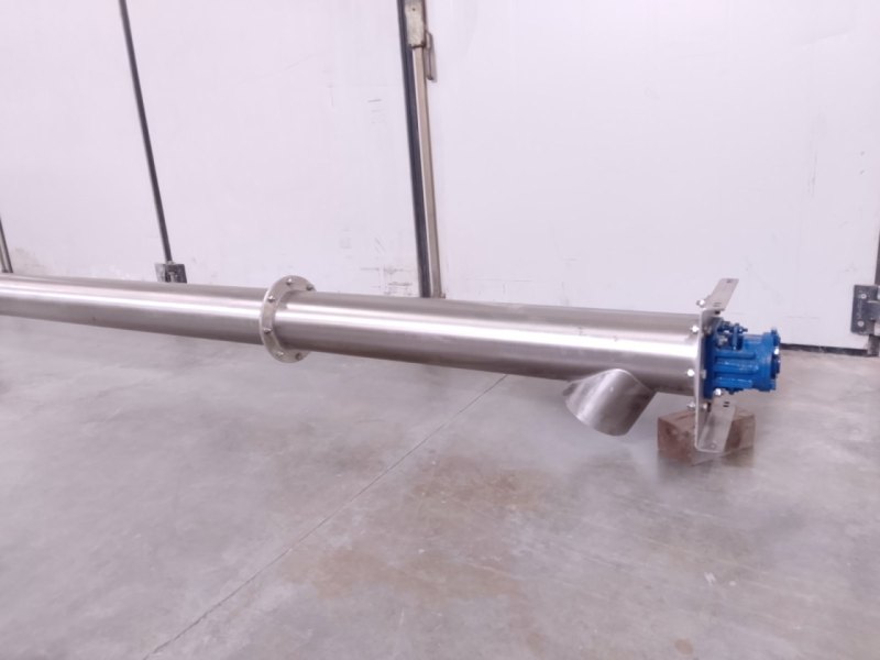 TRASFERITORE POLVERI A COCLEA IN ACCIAIO INOX – WAM