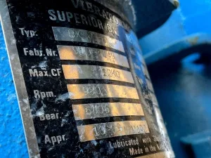 Superior SZV 800/5/6 (wedge wire screen) - Vibro sieve