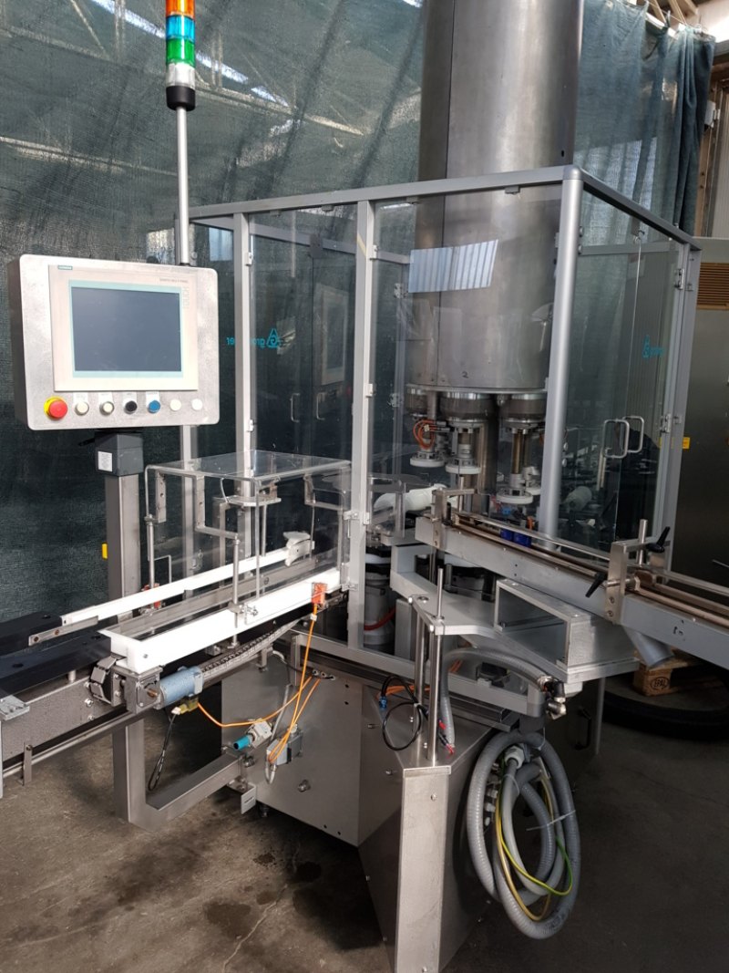 TAPPATRICE AUTOMATICA PER FLACONI E TUBETTI – GRONINGER – Mod. KVK 106