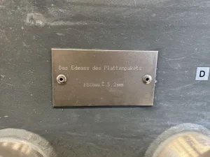 Api Schmidt Sigmawig ST12-PF (25 bar; 250 °C, 8,91—8,64 L) - Plate heat exchanger