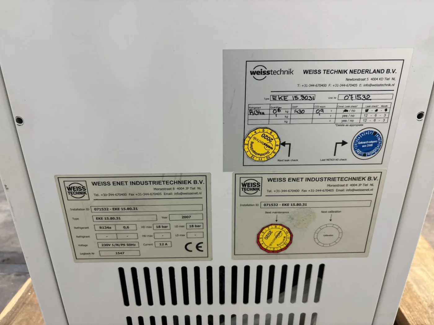 Climat test chamber - Drying oven - 7