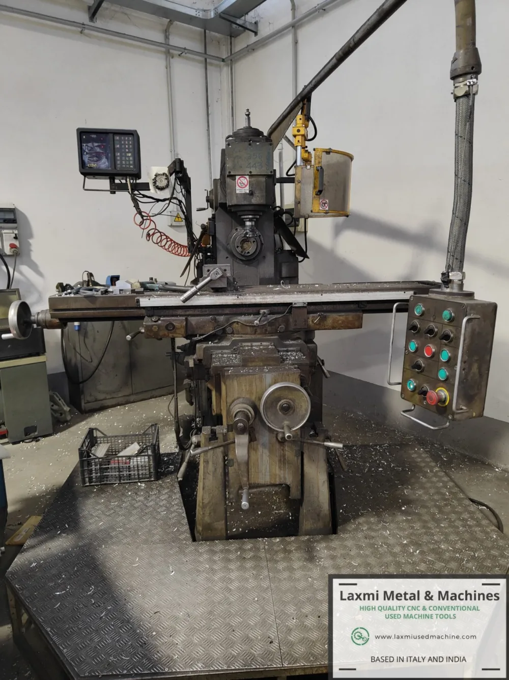 UNIVERSAL MILLING MACHINE, MECHANICY - FWA41M - Laxmi Metal & Machines, Rohtak