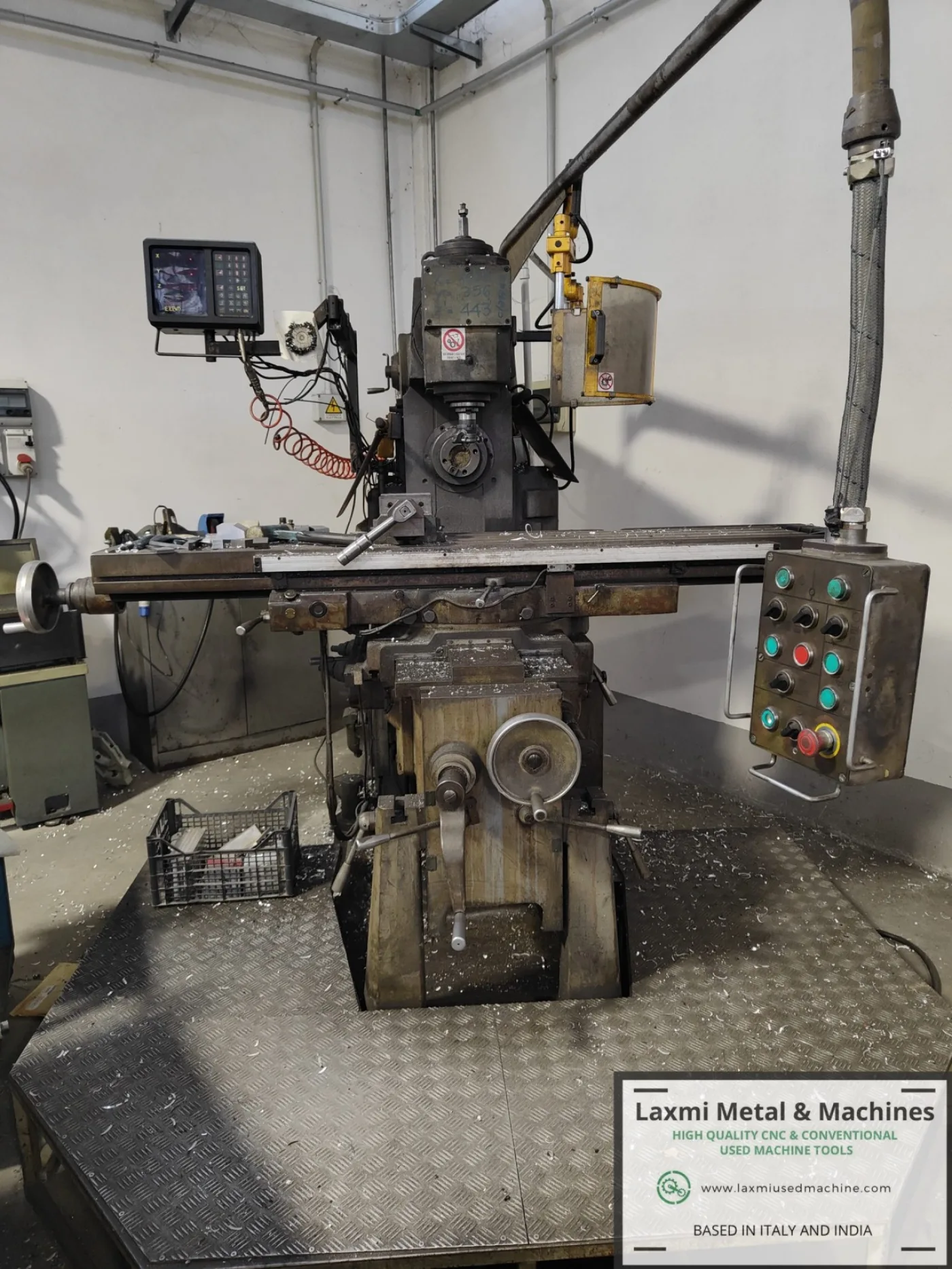 UNIVERSAL MILLING MACHINE, MECHANICY - FWA41M - Laxmi Metal & Machines, Rohtak - 1