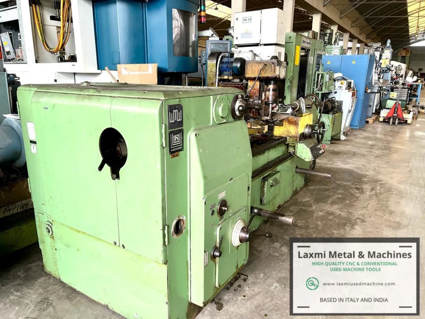 THREAD MILLING MACHINE, WMW HECKERT - mod. ZFWVG 250X1250 - Laxmi Metal & Machines, Rohtak - 2