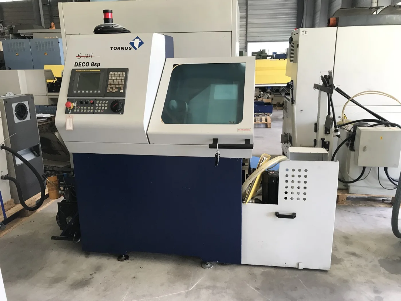 TOUR AUTOMATIQUE CNC “TORNOS” DECO 8SP - 1