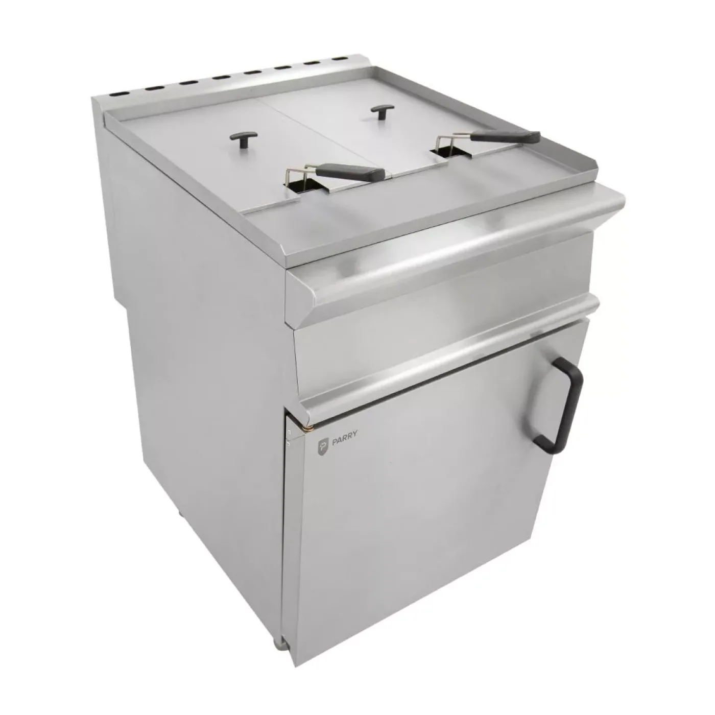 Parry Twin Tank Twin Basket Free Standing Natural Gas Fryer GDF - islandcatering - 1