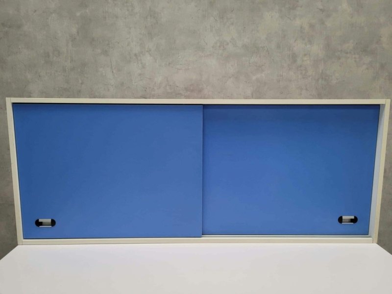 Interfurn Ophangkast Schuifdeur Blauw 1460