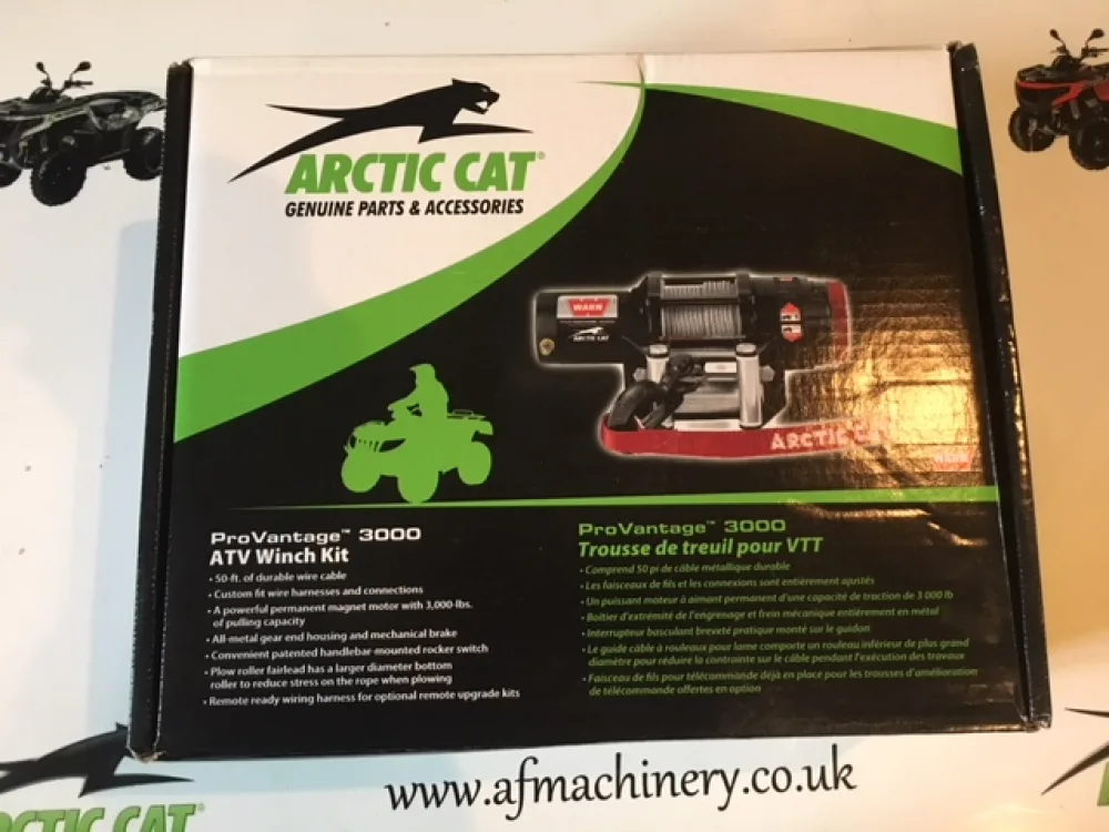 Arctic cat Warn winch 3000lb