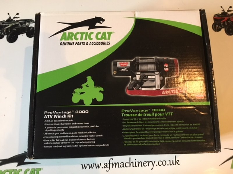 Arctic cat Warn winch 3000lb
