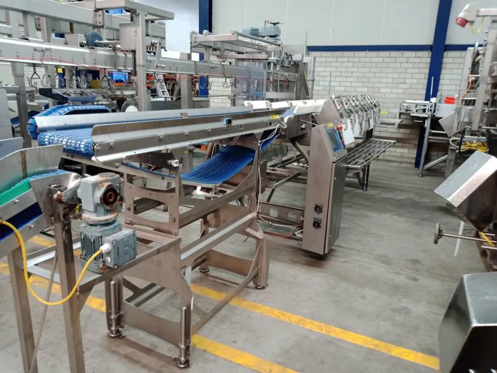 Check weighing and callibration machine