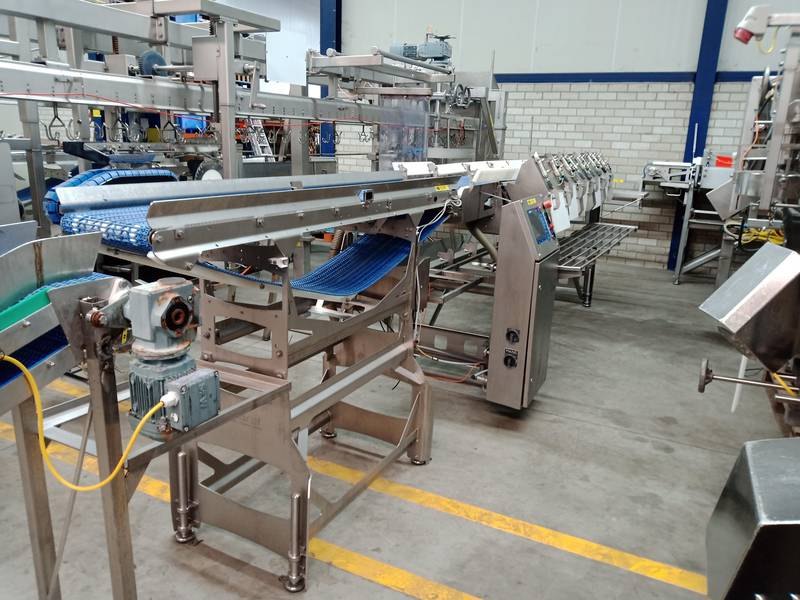 Check weighing and callibration machine