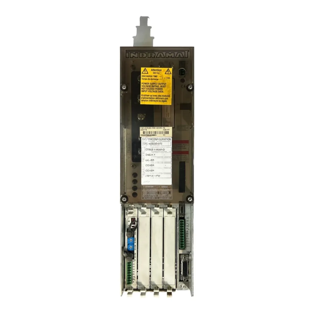 INDRAMAT Bosch Rexroth AC Servo DDS02.1-W200-D DAE0 1.1 Art.-Nr. DDS02.1-W200-D DAE0 1.1 DSM02 1-FW