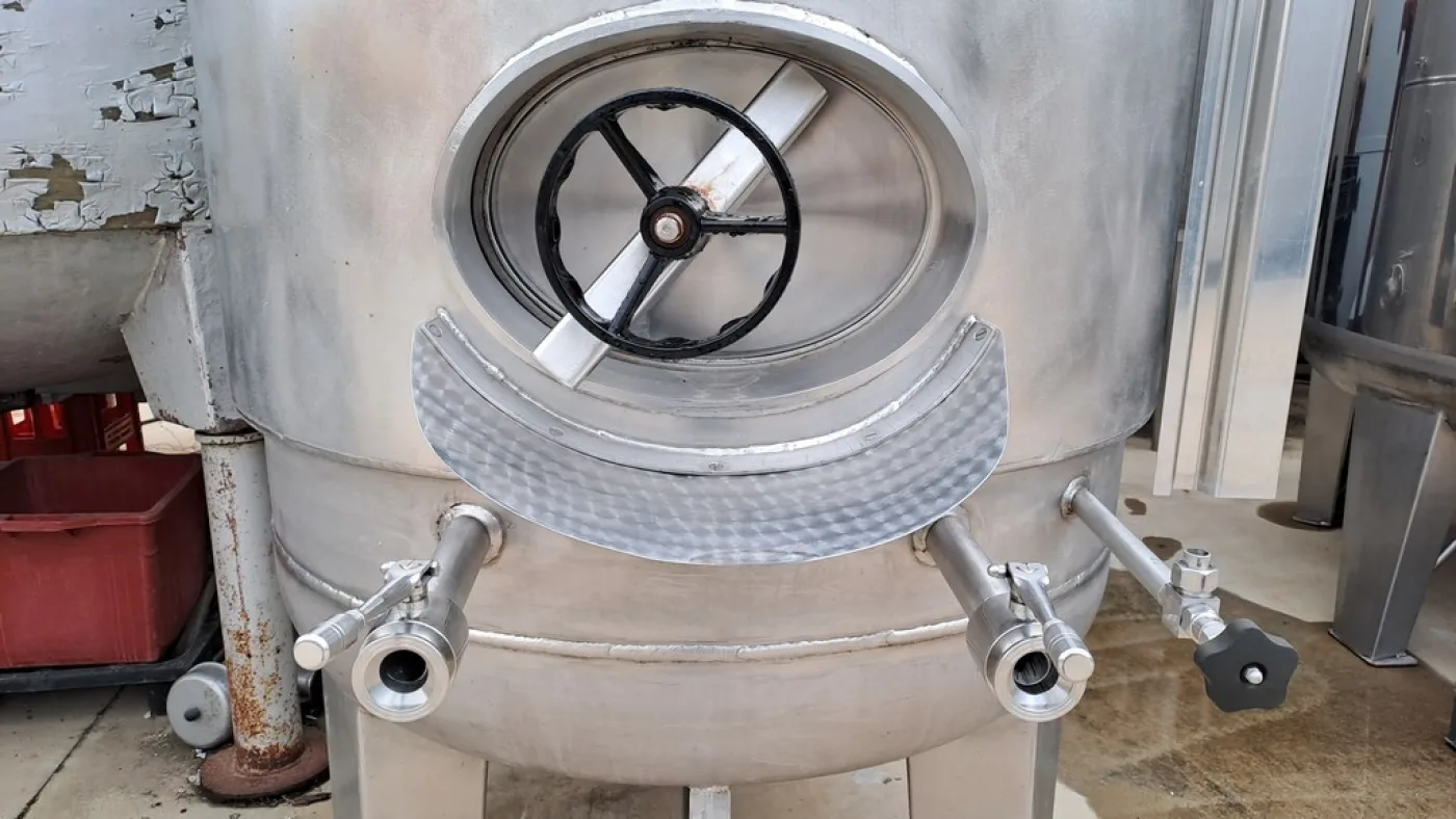 STAINLESS STEEL AUTOCLAVE, FIRM SIRIO ALIBERTI, CAPACITY 32,5 HL ABOUT, SECOND-HAND EQUIPMENT - 5