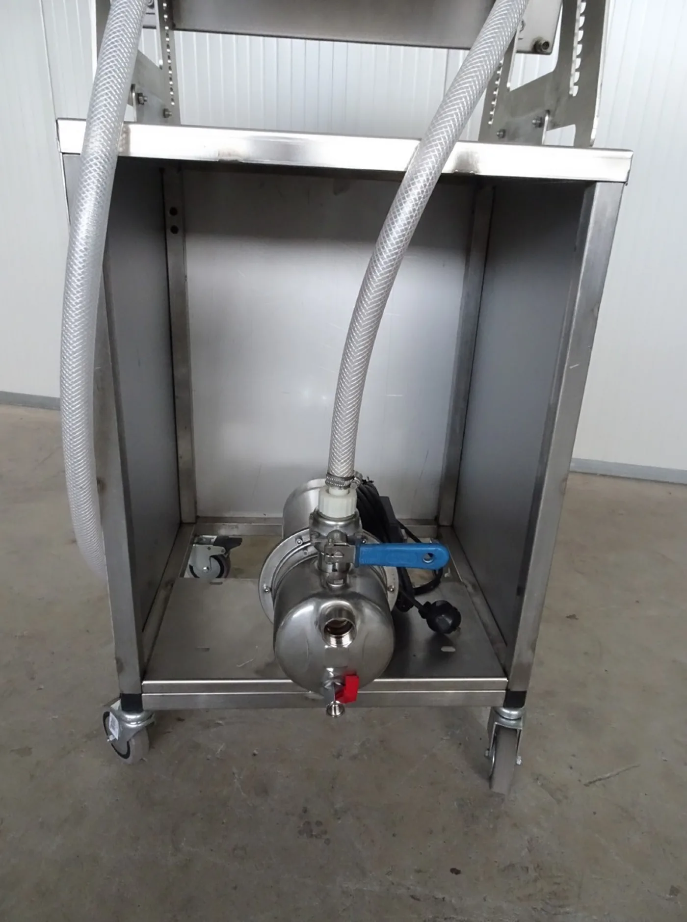 IN-LINE FILLER 4 NOZZLES WITH PUMP AND MECHANIC FLOAT LID NEW MACHINE - 5