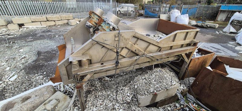 2013 Bruynooghe Stainless Steel Shaker Deck Screener Feeder