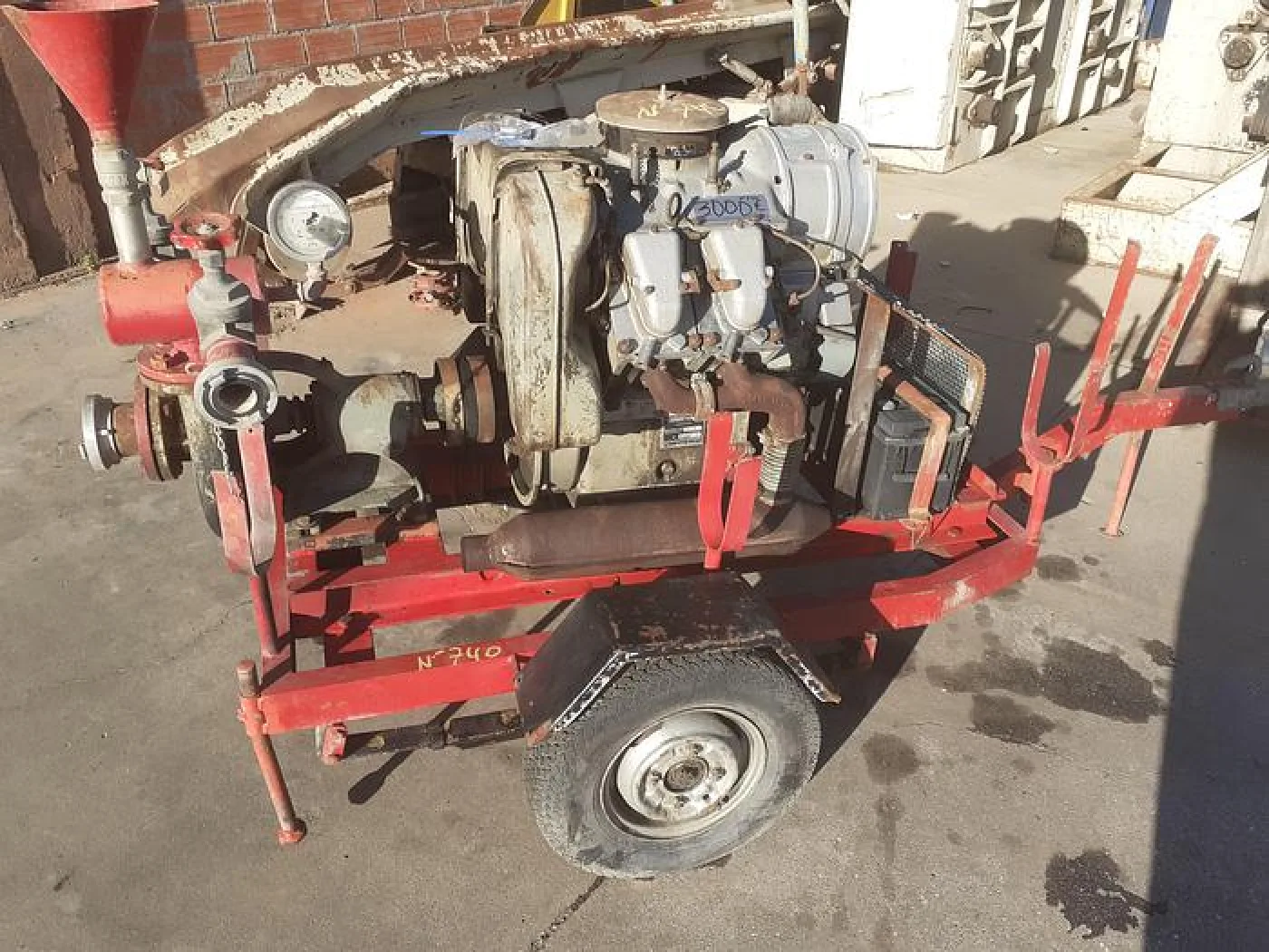 Bomba de água a dieses ALLWEILER AG H65 - 1
