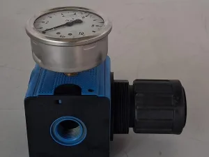 Pressure Regulator with WIKA Pressure Gauge