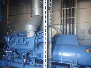 1993 MTU 8V396TB34R / AEG DIESEL GEN.SET 815 KVA