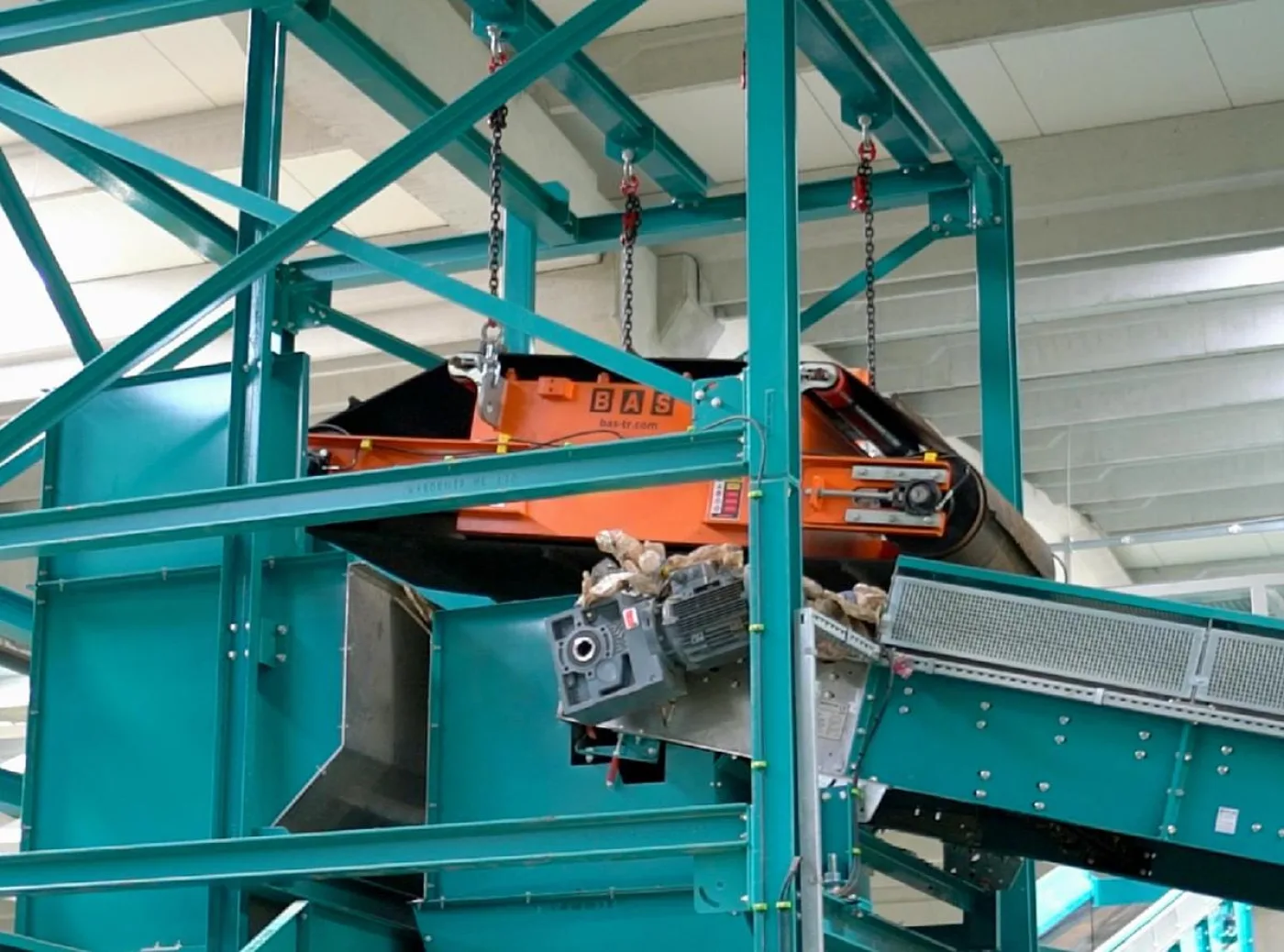 2026 BAS EMBS-C-1200 Electromagnetic Overband Metal Separator - 4