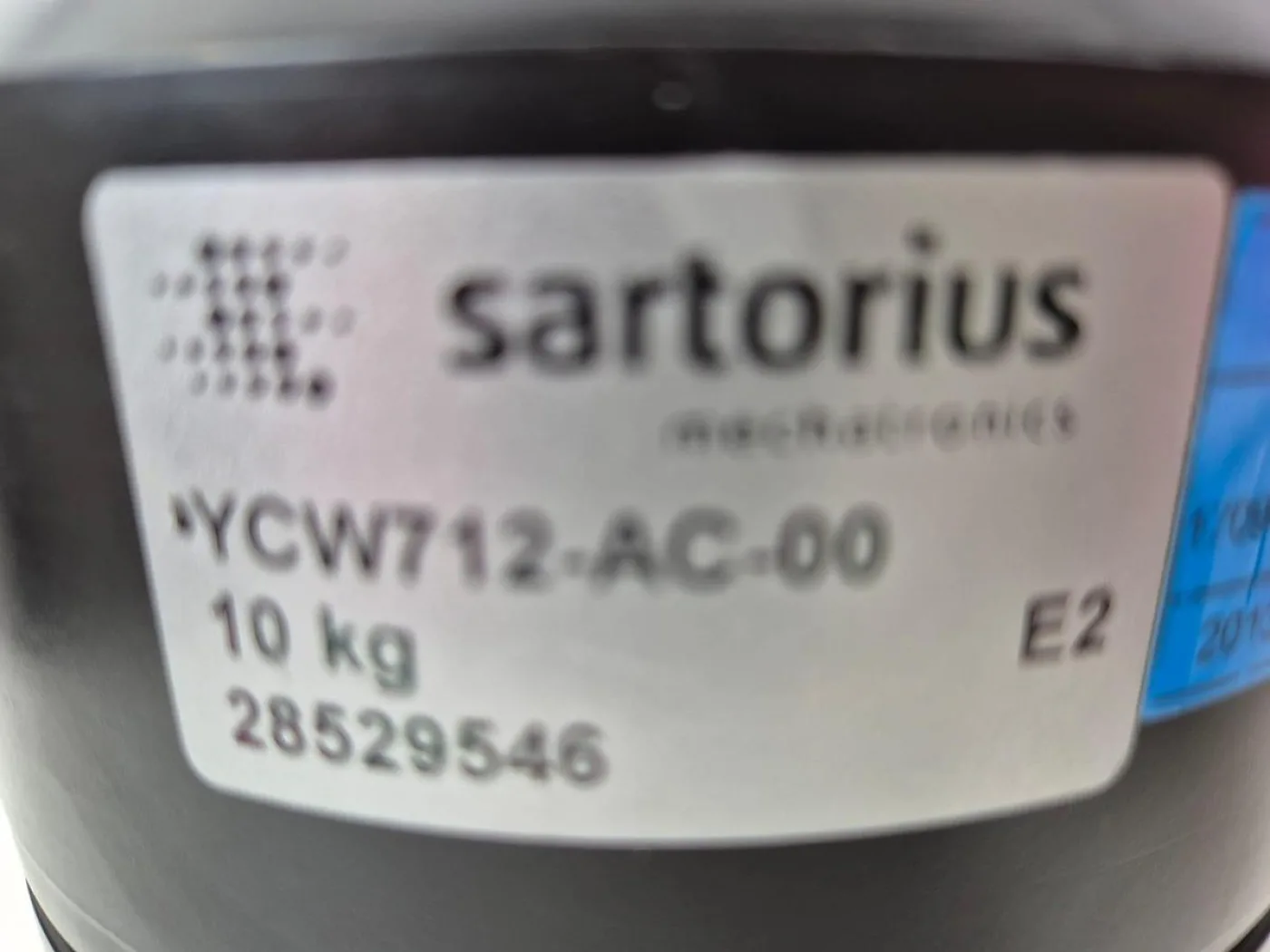 Sartorius F1 10KG Cylindrical Calibration Weight - 8