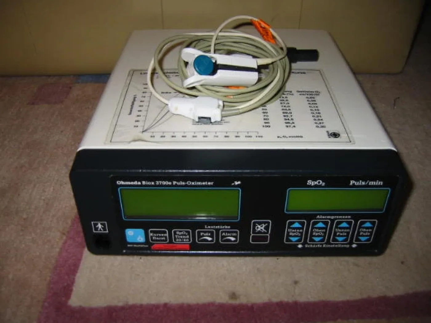 Ohmeda Biox 3700e Plus Pulsoxymeter - 1