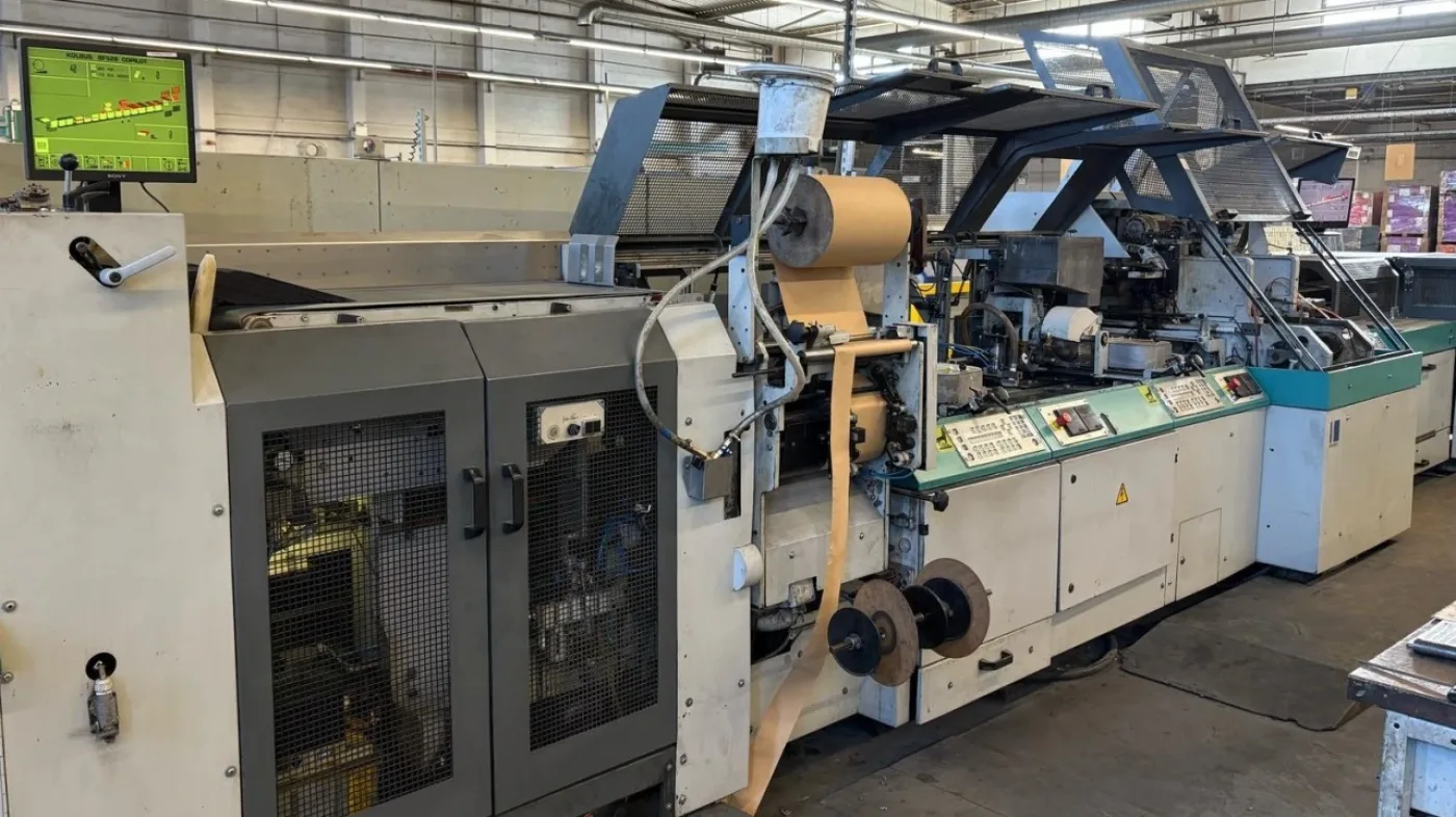 Kolbus BF 526 Compact flow line with FE603 - 3