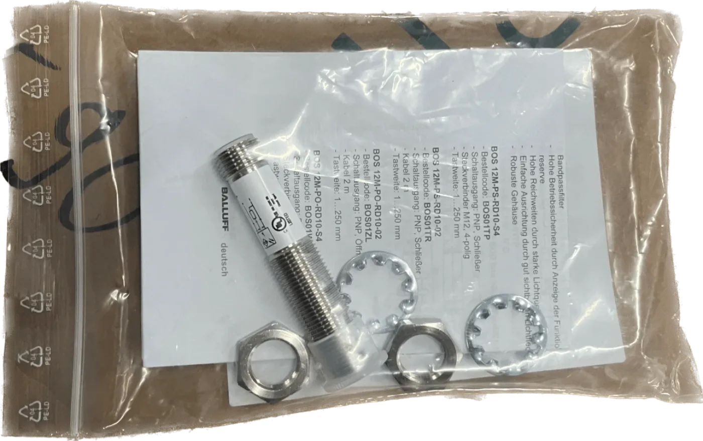 Balluff Lichttaster BOS 12M-PO-RD11-S4 - 2