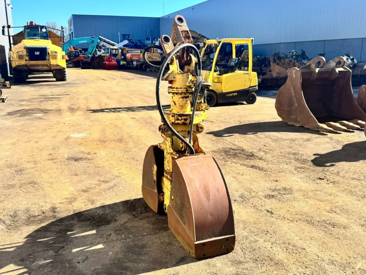 Clamshell grapple 400mm - 5