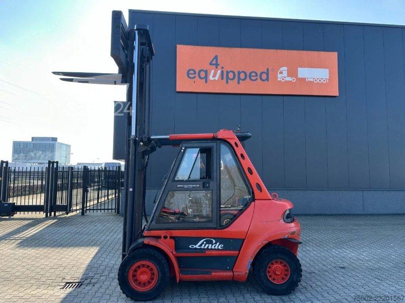 Linde H60D-02 / fork positioner / 6.000kg / duplex / ...