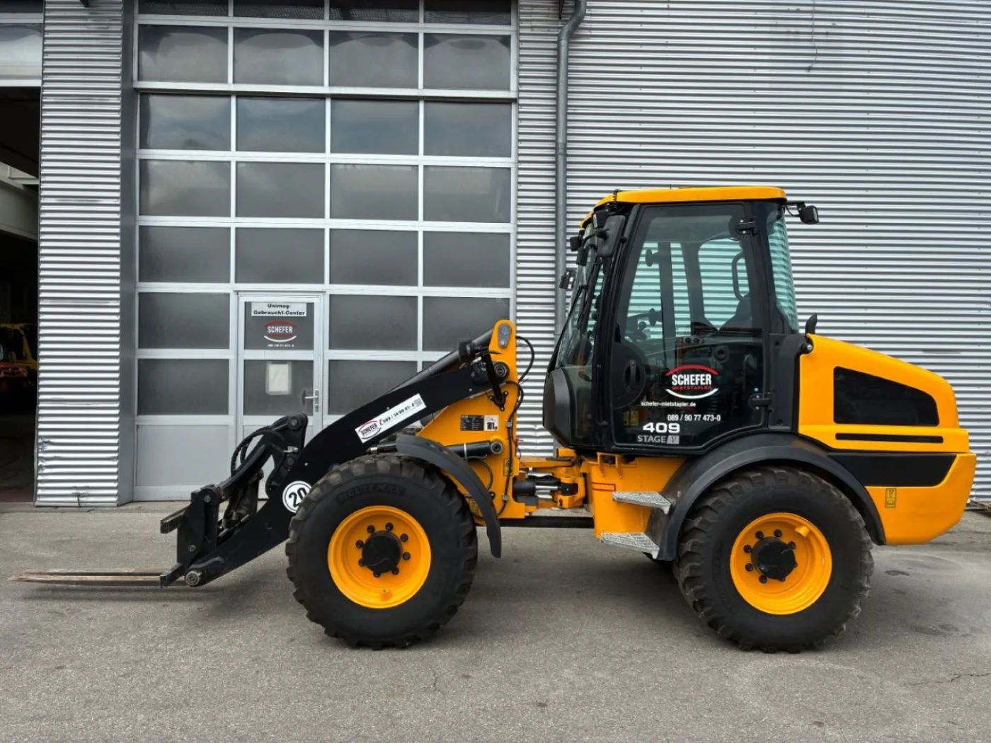 Frontstapler JCB 409 Kompaktradlader (2023) - 4