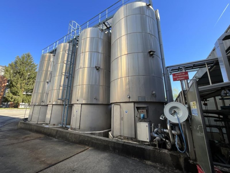 Chaudronnerie Tuyauterie Chaudronnerie Tuyauterie 39000 Litre Vertical Stainless Steel Storage Tank - T4