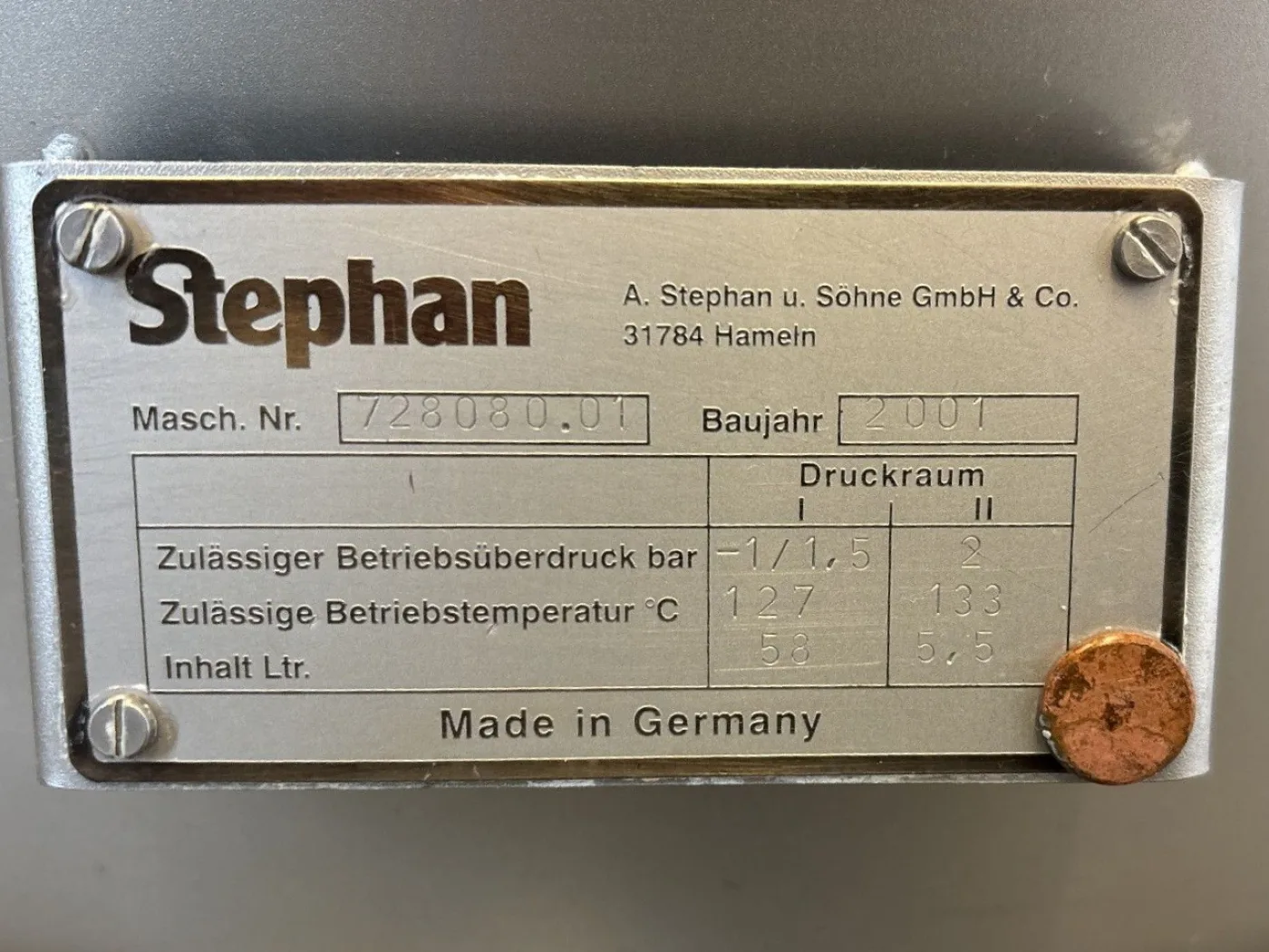Stephan UMM/SK 44 E - Cutter - 2