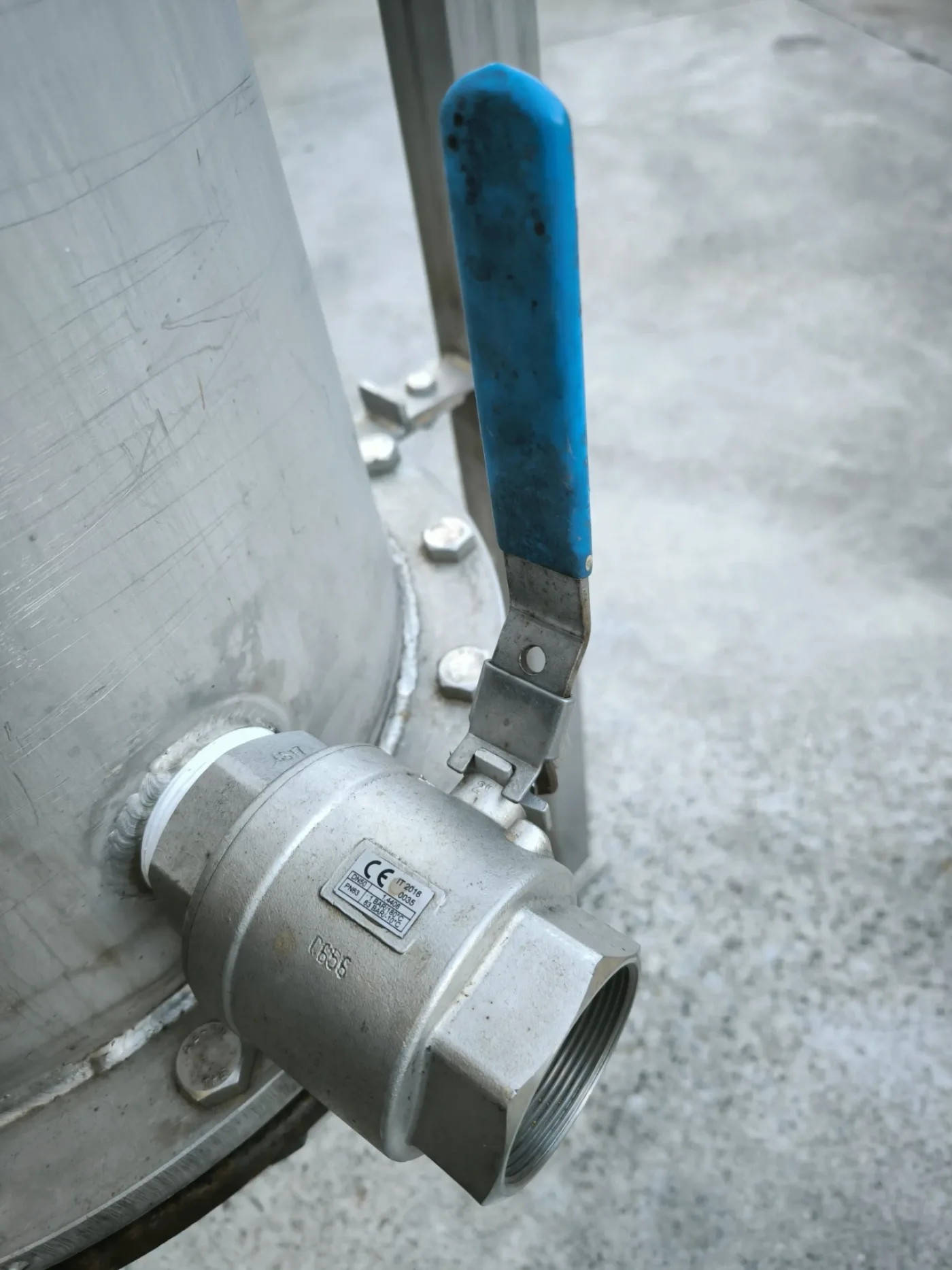 STAINLESS STEEL SINGLE-PLATE FILTER 0.1 M² - 5