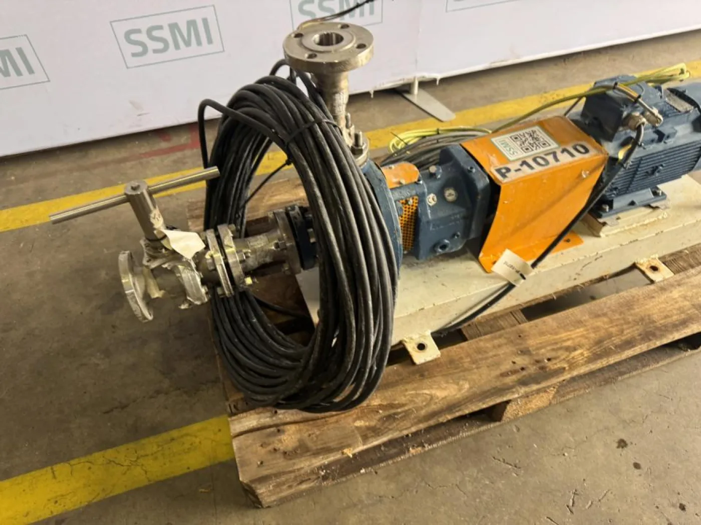 2017 AKAY Industries Centrifugal process pump with electric motor - 5