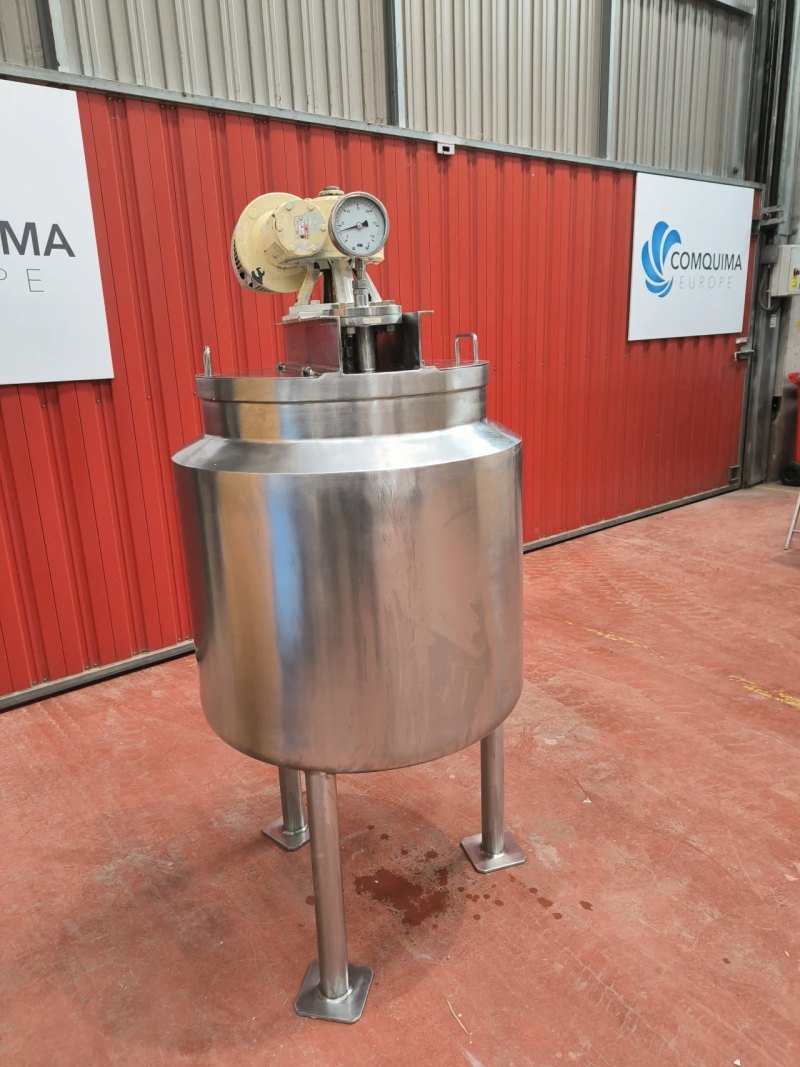 STAINLESS STEEL TANK E.BACHILLER 180 LITERS WITH JACKET AND AGITATION